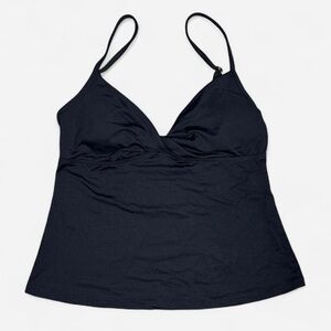 Ralph Lauren Black Tankini Swim Top Size 6